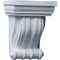 Ekena Millwork 4 3/4"W x 3 1/8"D x 6 1/4"H Waltz Corbel COR04X06X03WA - alternate 1